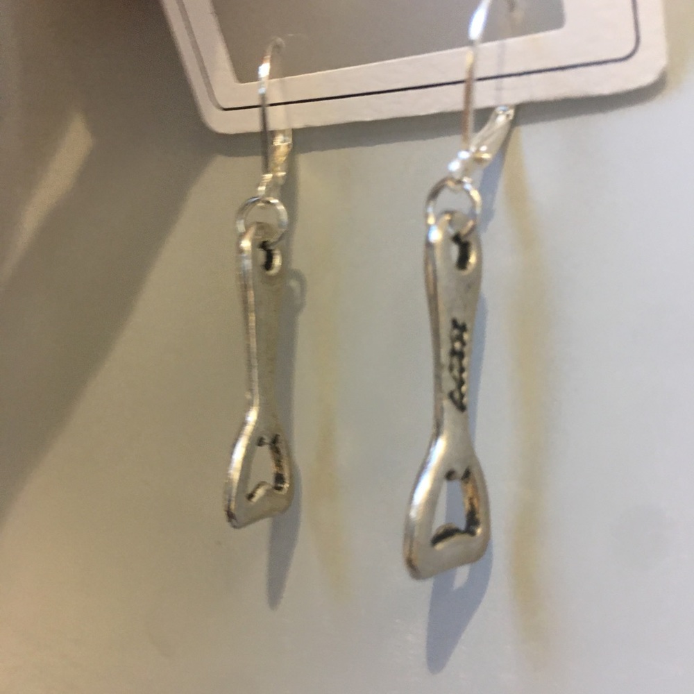 Wine Key Earrings